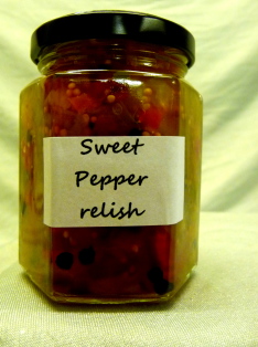 Sweet pepper relish