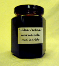 blåbær/solbærmarmelade