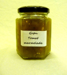 Grøn tomatmarmelade